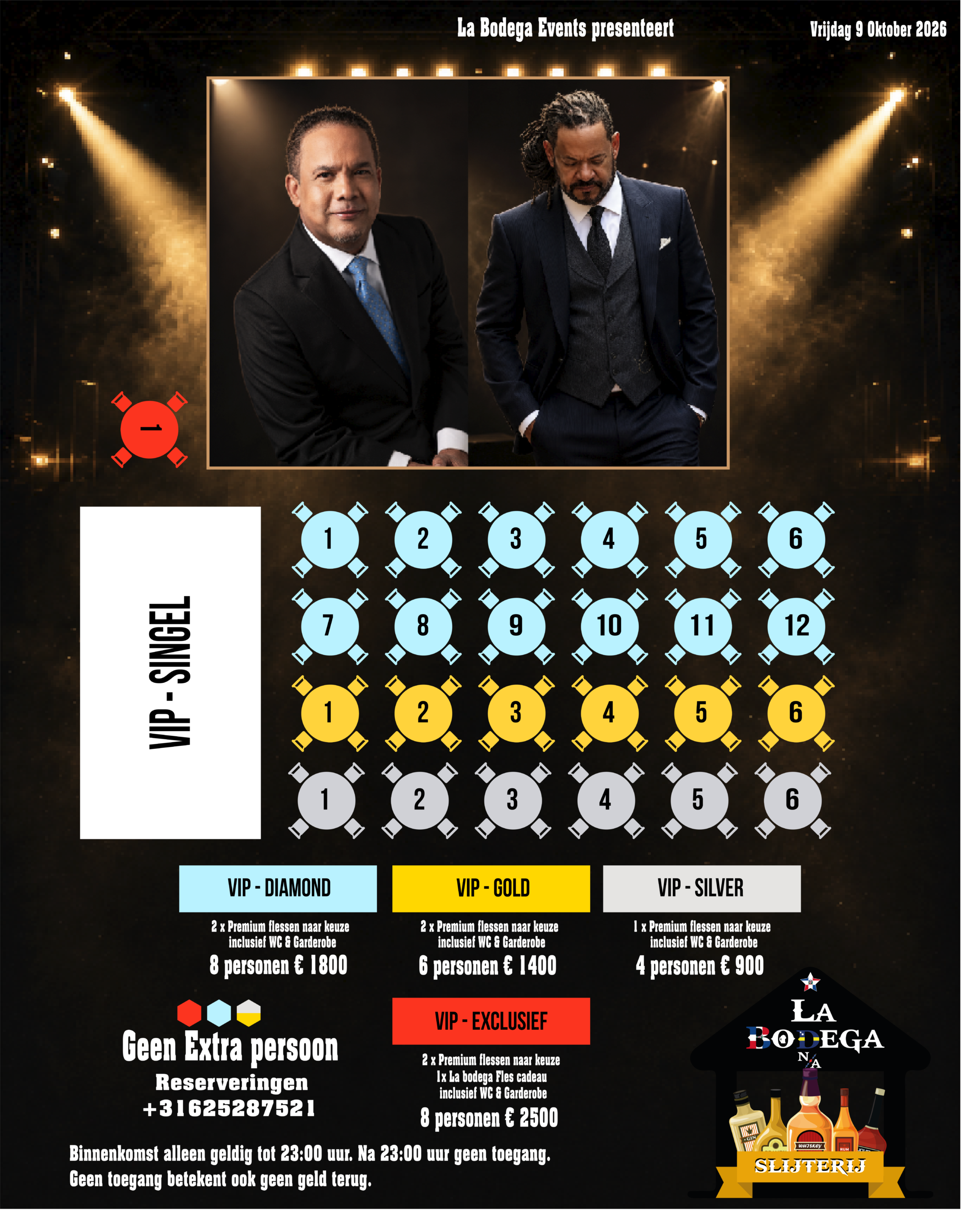 Floorplan Héctor Acosta El Torito & Luis Vargas